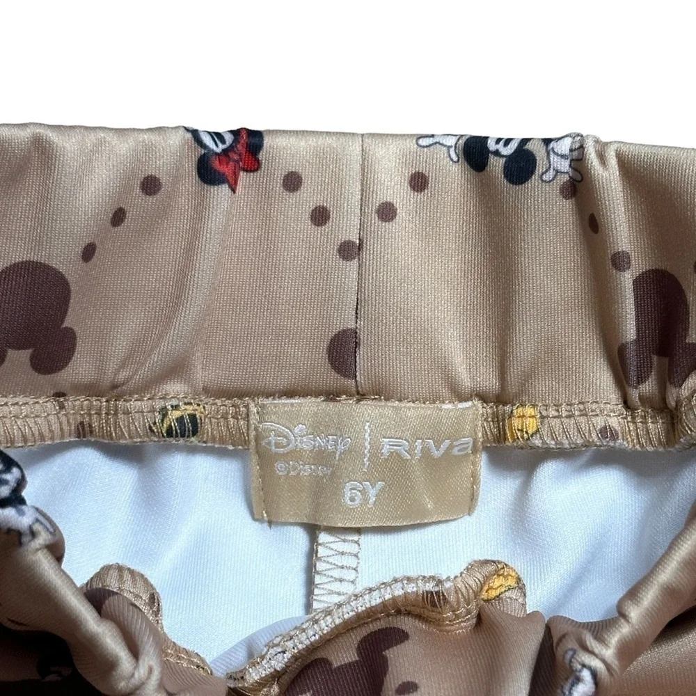 RIVA x Disney Tan Beige Character Shorts Boys US 6